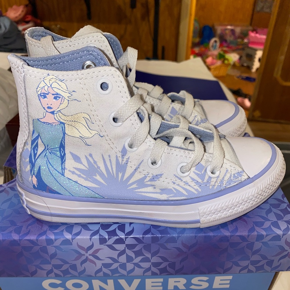 Girls frozen converse
